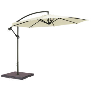 Blount Round 3000mm Cantilever Fabric Parasol In Ecru