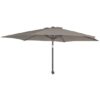 Loxe Tilt And Crank Olefin 2700mm Fabric Parasol In Charcoal