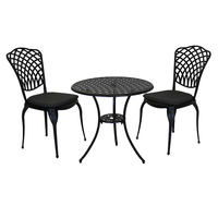 Cast Aluminium Bistro Table And Chairs Set