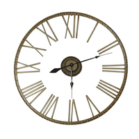 Extra Large Outdoor Wall Clock Bronze