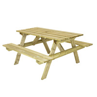 British Made Wooden Picnic Table FSC® Certified